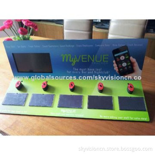 19-inch LED open digital photo frame, 1,080P, video player with POS display